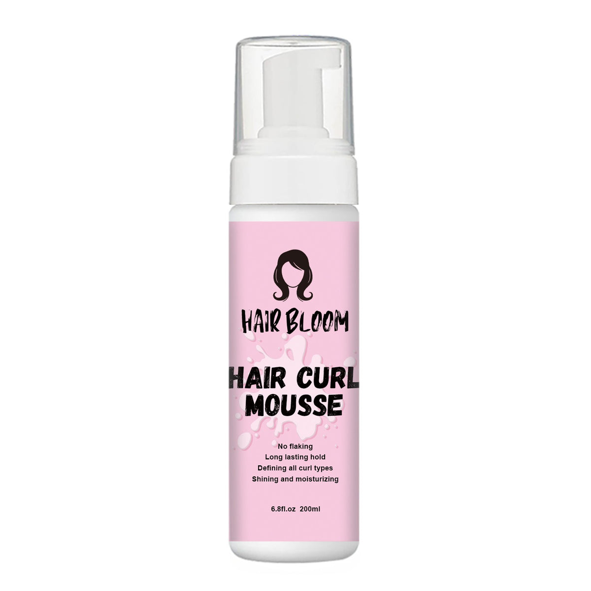 Hair curling mousse